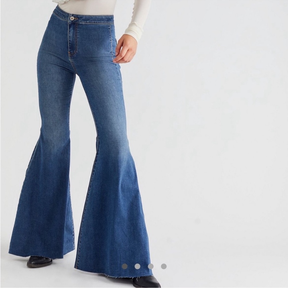 Free People “Just Float On” Bell Bottom Jeans